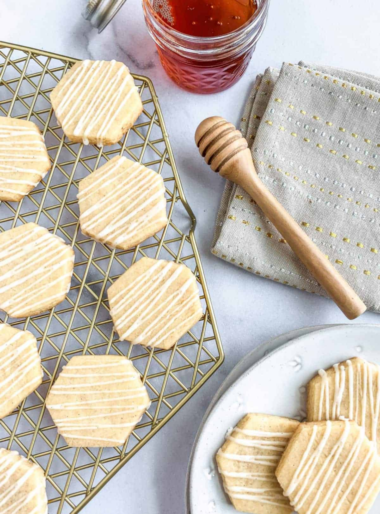 Honey Cookies with Honey Frosting