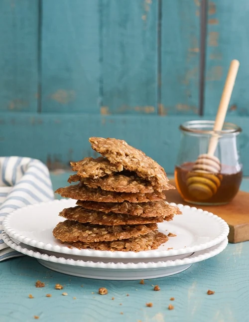 Honey Oatmeal Cookies