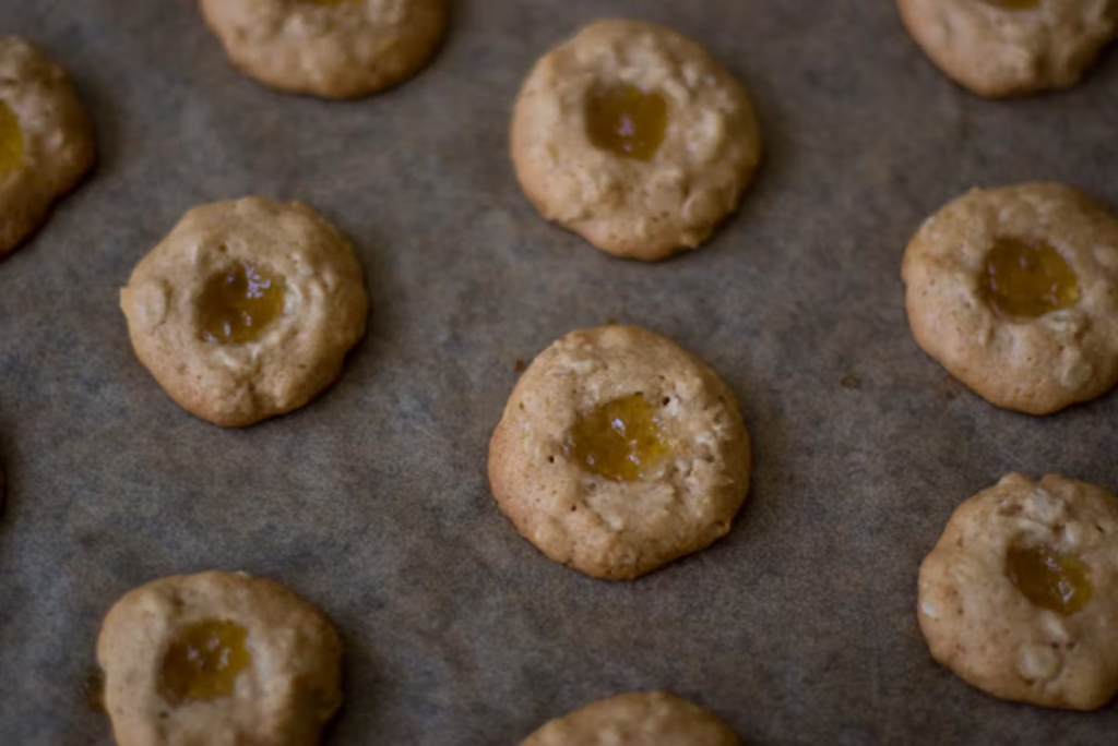 Honey Thumbprint Cookies